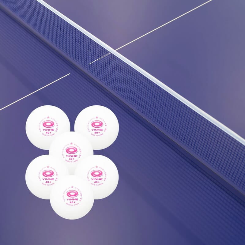 YINHE 1 Star Seamless TT Ball - White (Pack Of 6) YINHE 1 Star Seamless TT Ball - White (Pack Of 6)