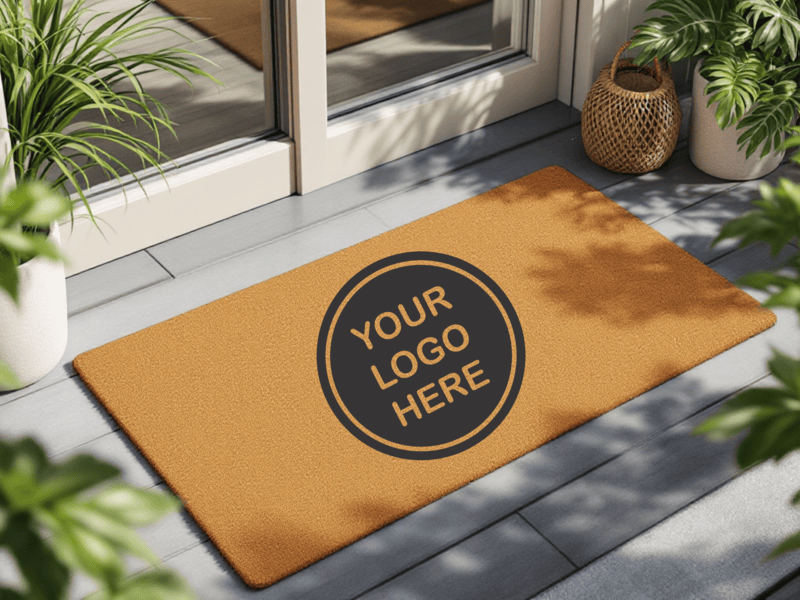 Personalized Logo Coir Doormat
