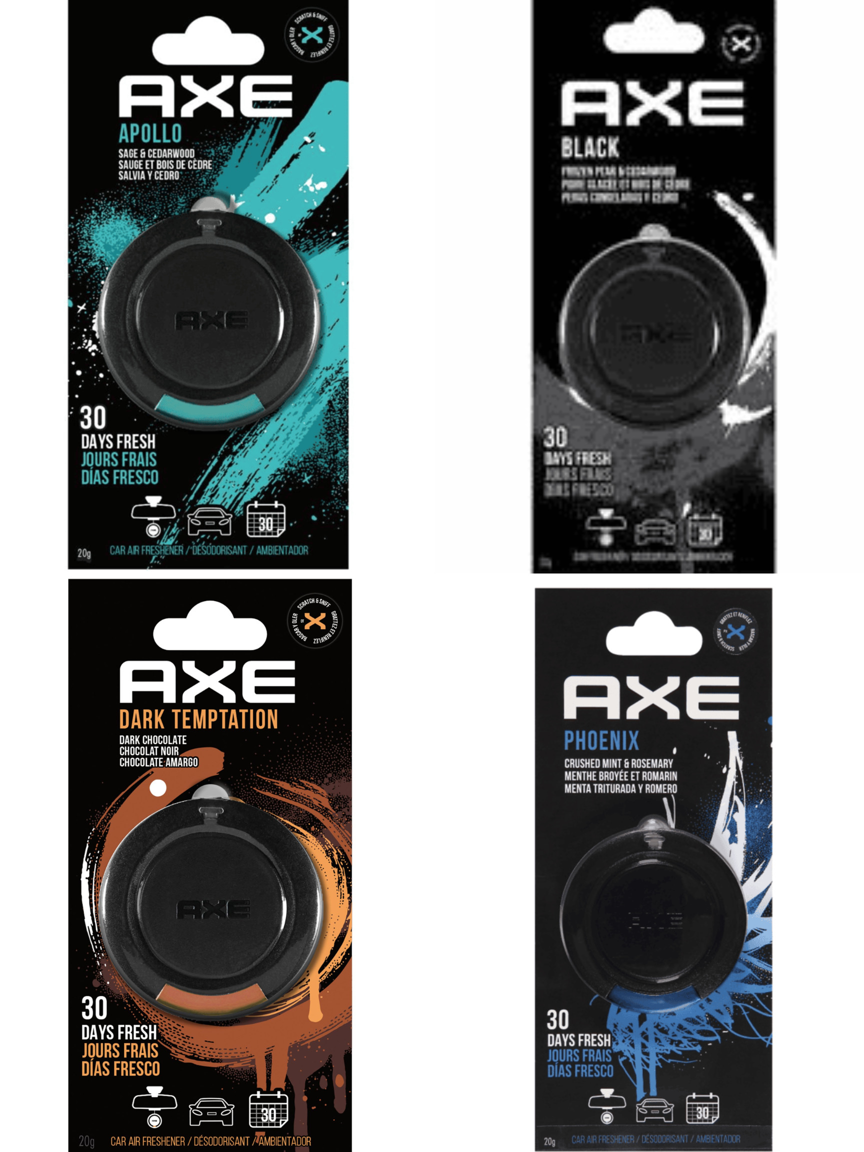 Axe Hanging Gels [6/pack]