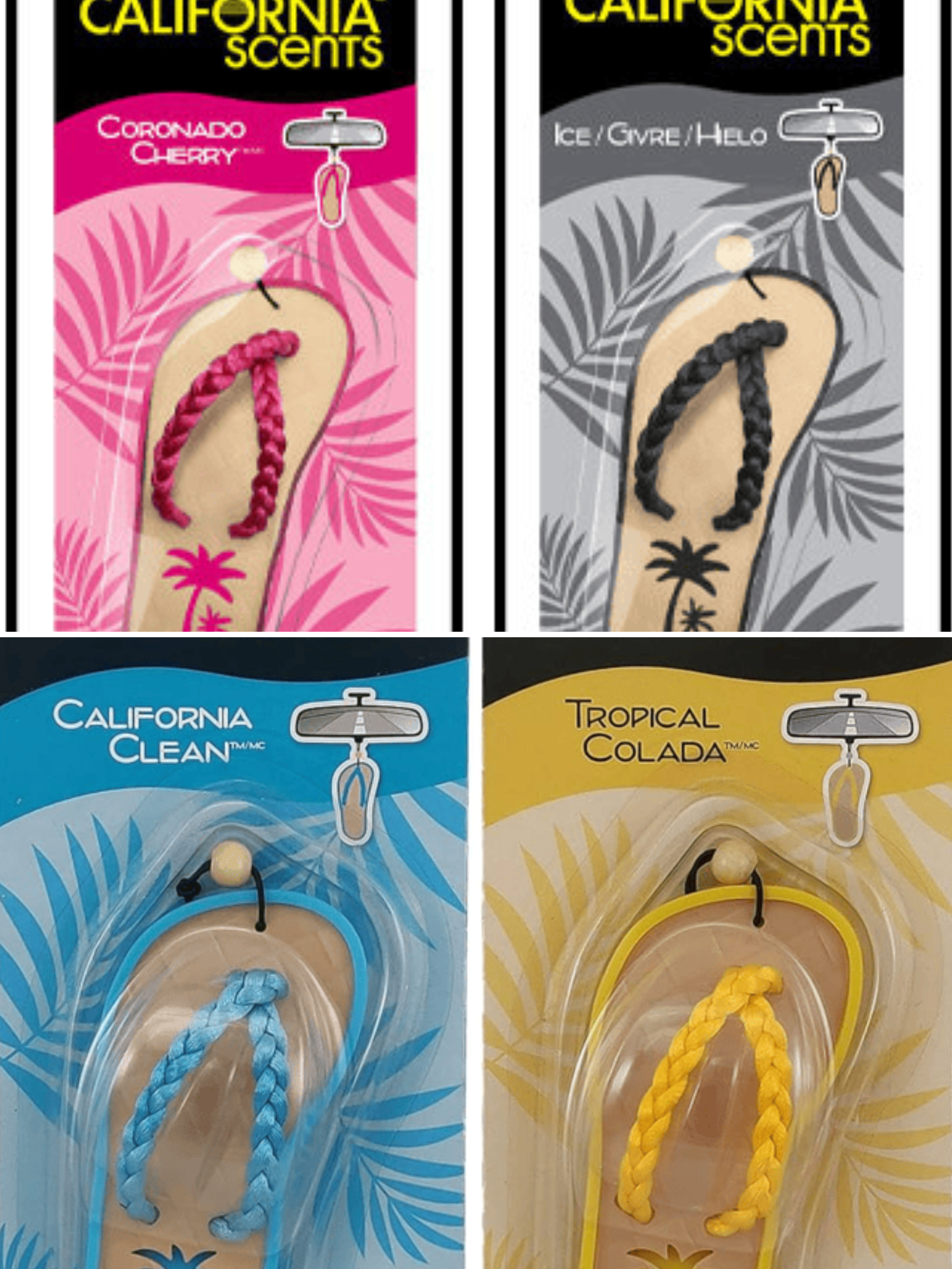 California Scents Sandal [4/Pack]