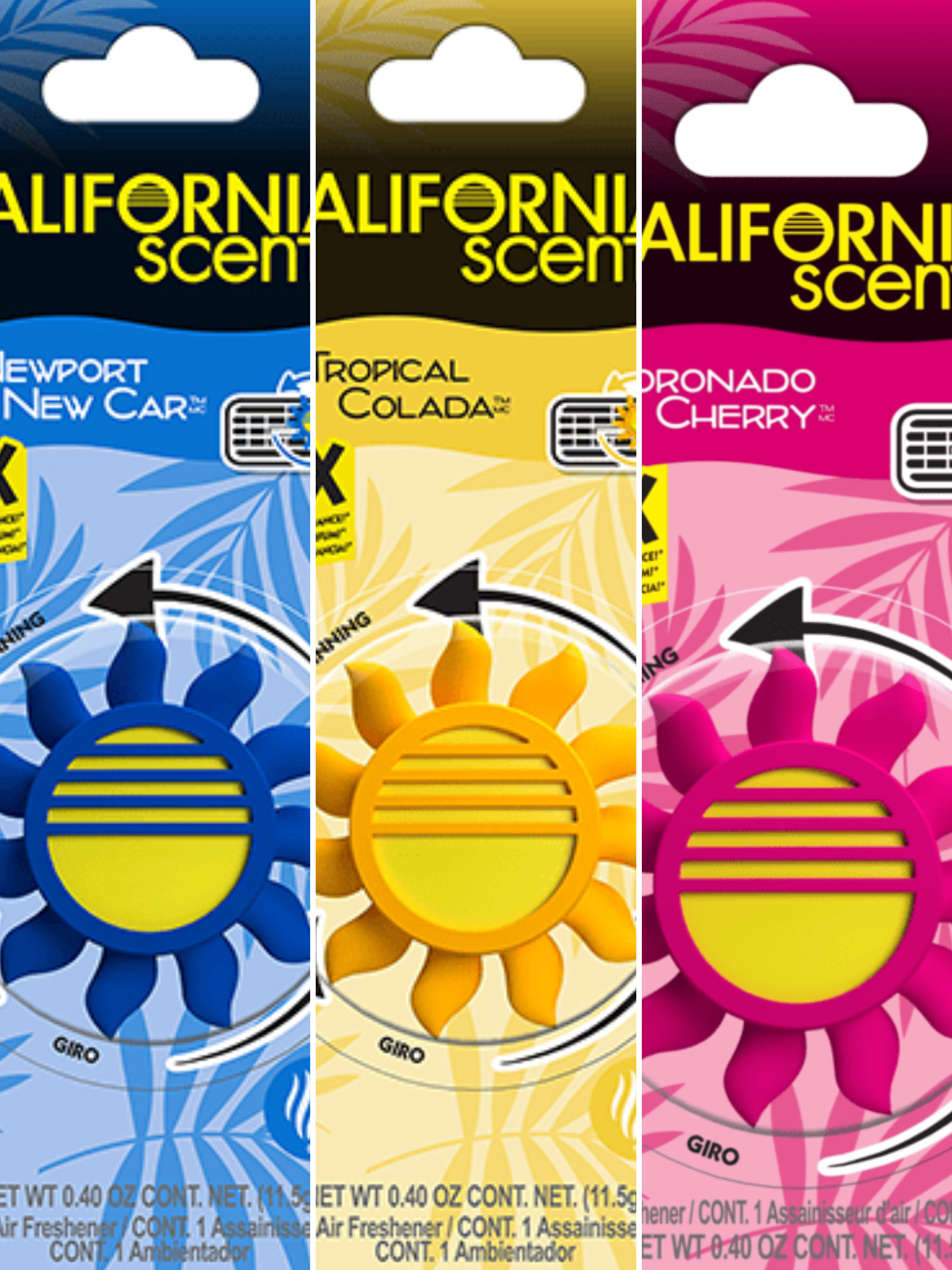 California Scents Sun Spinner [6/Pack]