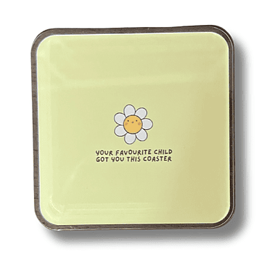 Acrylic Coaster-Playful Text Acrylic Coaster-Playful Text