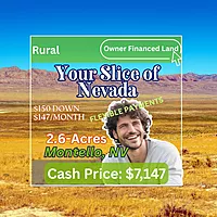 Yucca Dr & Elm St - Affordable Vacant 2.6 Acre Lot in Montello, NV