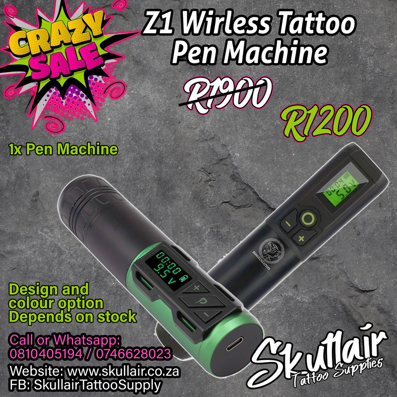 Z1 Wireless Tattoo Machine Z1 Wireless Tattoo Machine
