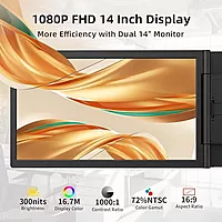 FHD Dual Extended Laptop Screen 60Hz 14" - Z140A01D
