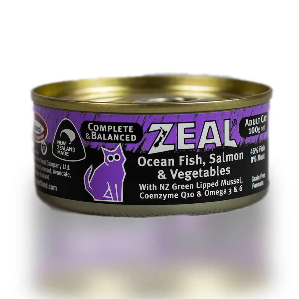 Zeal - Ocean Fish, Salmon & Vegetables 100G(Wet Food) Zeal - Ocean Fish, Salmon & Vegetables 100G(Wet Food)