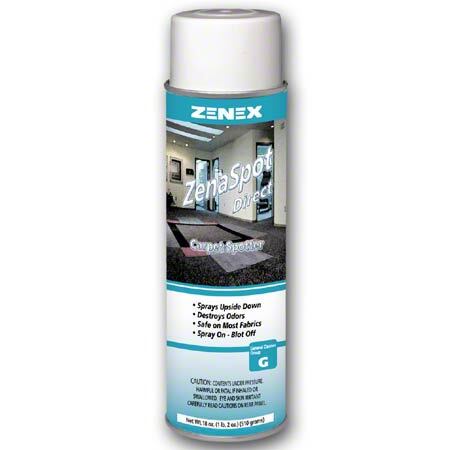 Zenex ZenaSpot Direct Carpet Stain Remover - 18 oz. Net Wt. 12/CS
