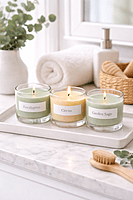 Harvest Glow Soy Candle Set (3-Pack)