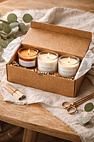 Harvest Glow Soy Candle Set (3-Pack)