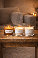 Harvest Glow Soy Candle Set (3-Pack)