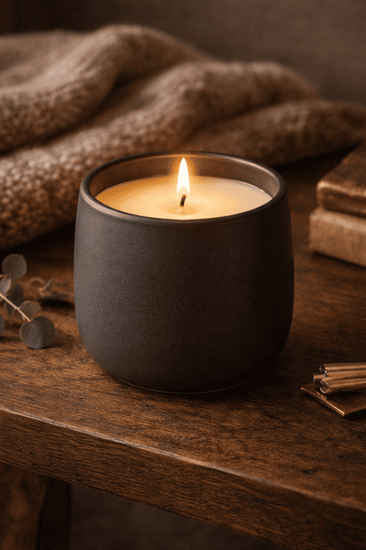 Fireside Single Candle