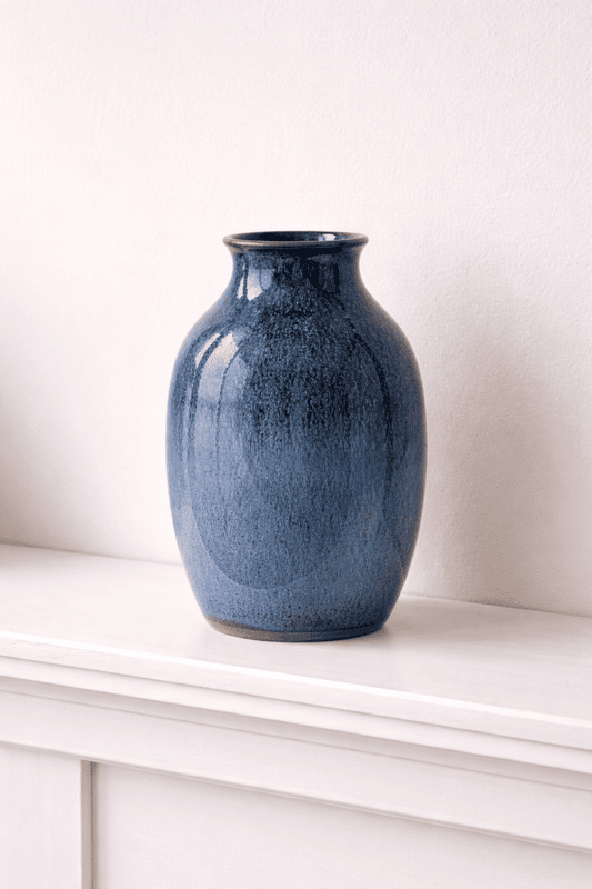 Hand-Thrown Stoneware Vase