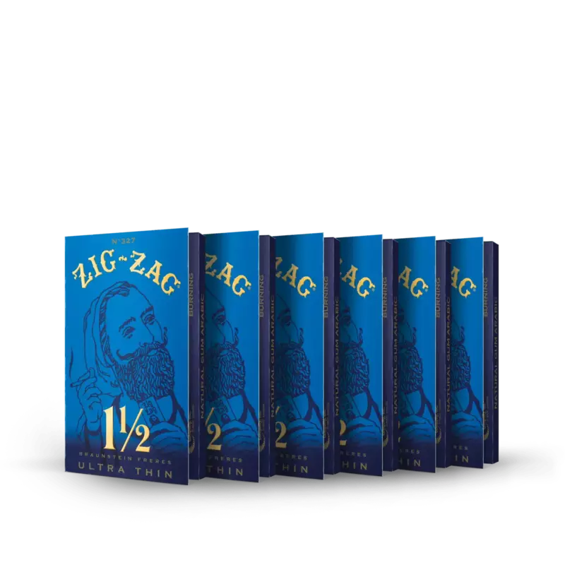 ZIG ZAG PAPERS BLUE 11/2