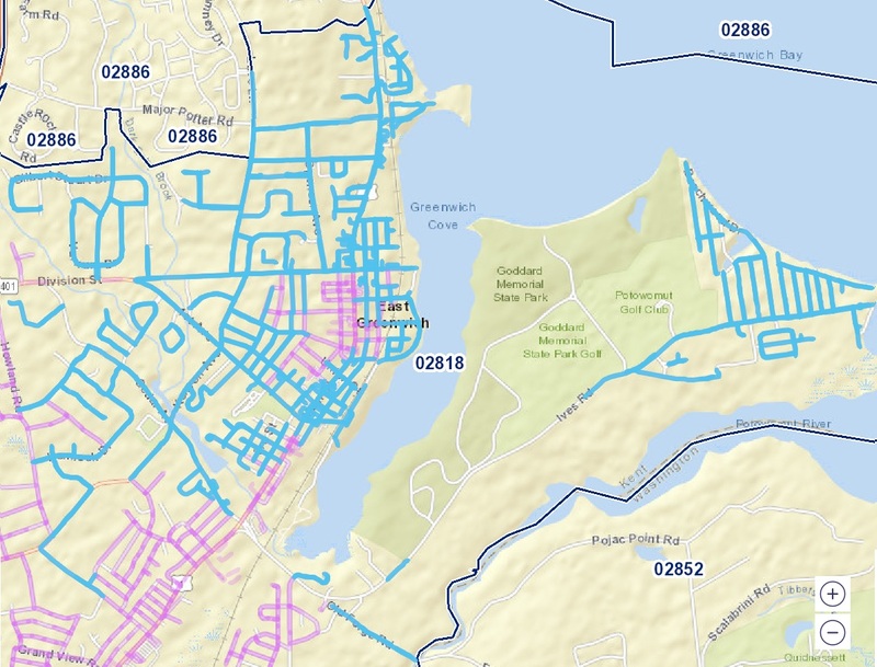 Ad, Potowomut And Eastern East Greenwich RI
