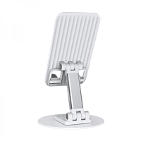 WIWU ZM109 DESKTOP ROTATION STAND FOR MOBILE PHONE AND TABLET - WHITE