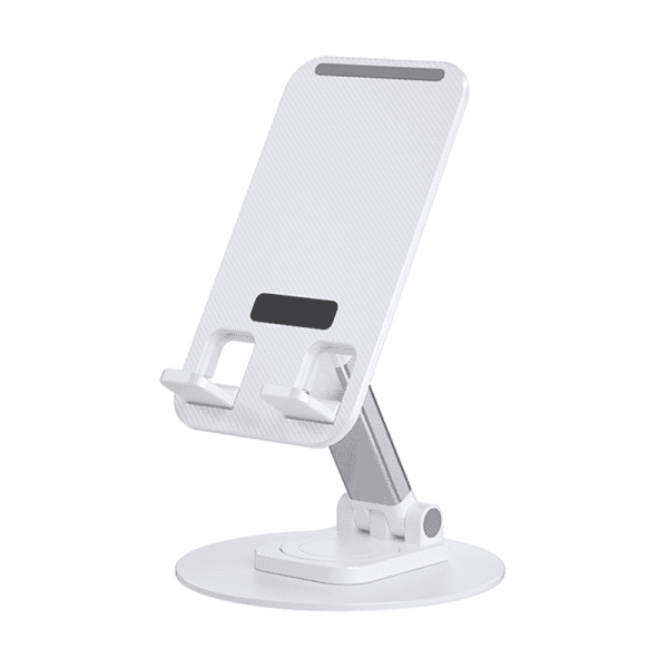 WIWU ZM109 DESKTOP ROTATION STAND FOR MOBILE PHONE AND TABLET - WHITE