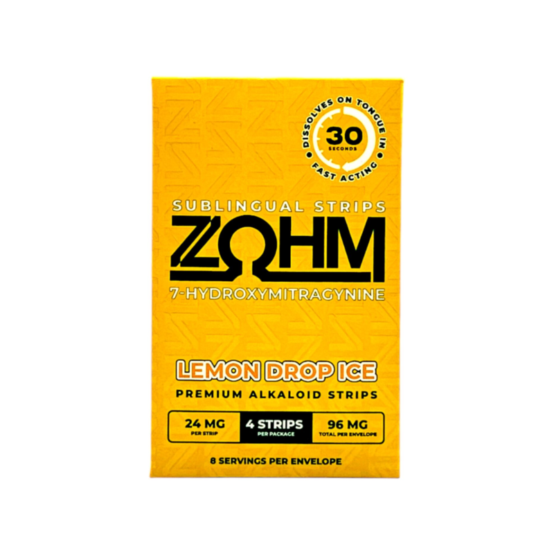 Z OHM 7-HYDROXY SUBLINGUAL STRIPS 24MG STRIP | 40PK | 960MG TOTAL