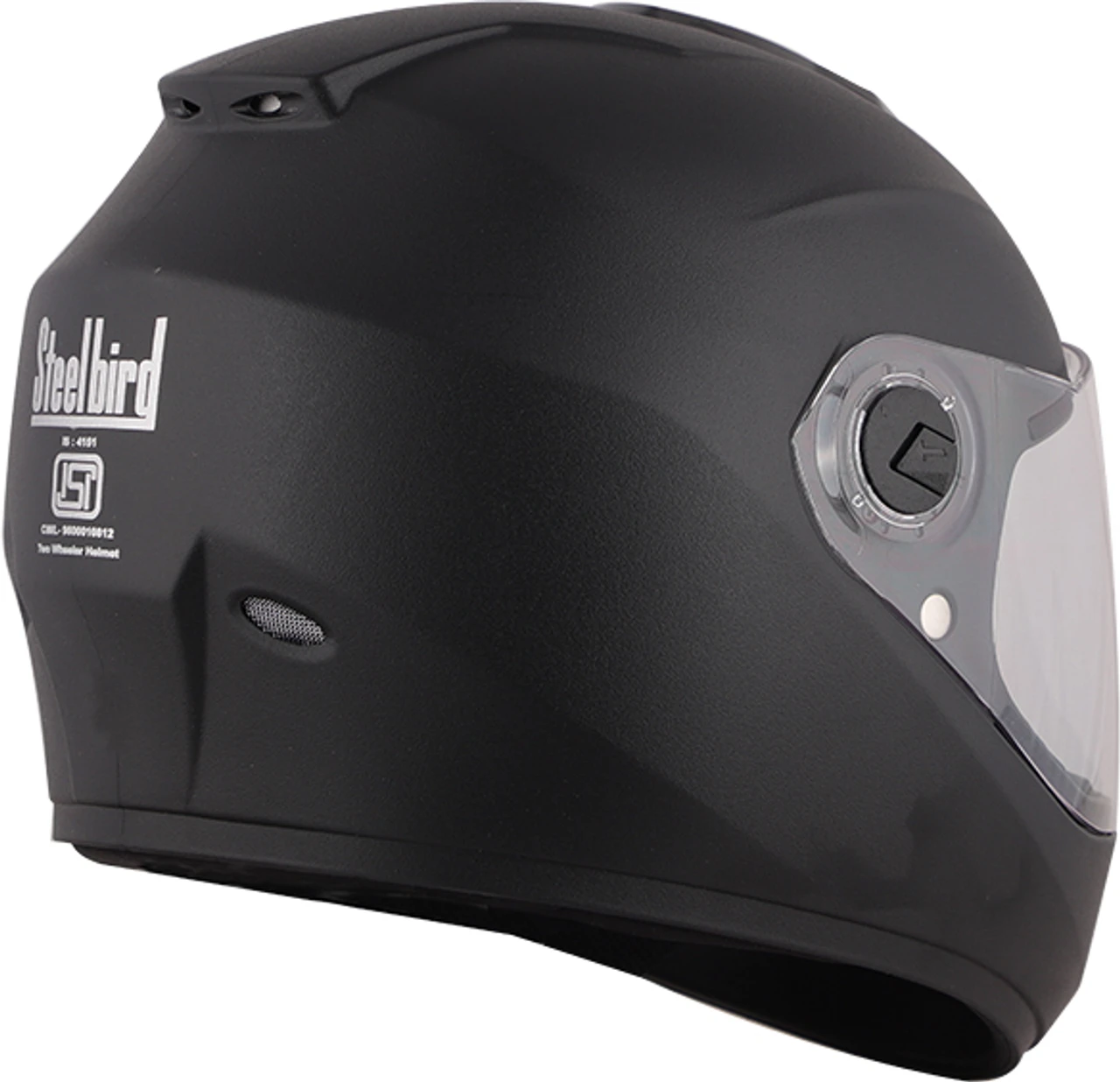 STEELBIRD SBH-11 ZOOM PLUS DASHING BLACK C/V (M) STEELBIRD SBH-11 ZOOM PLUS DASHING BLACK C/V (M)