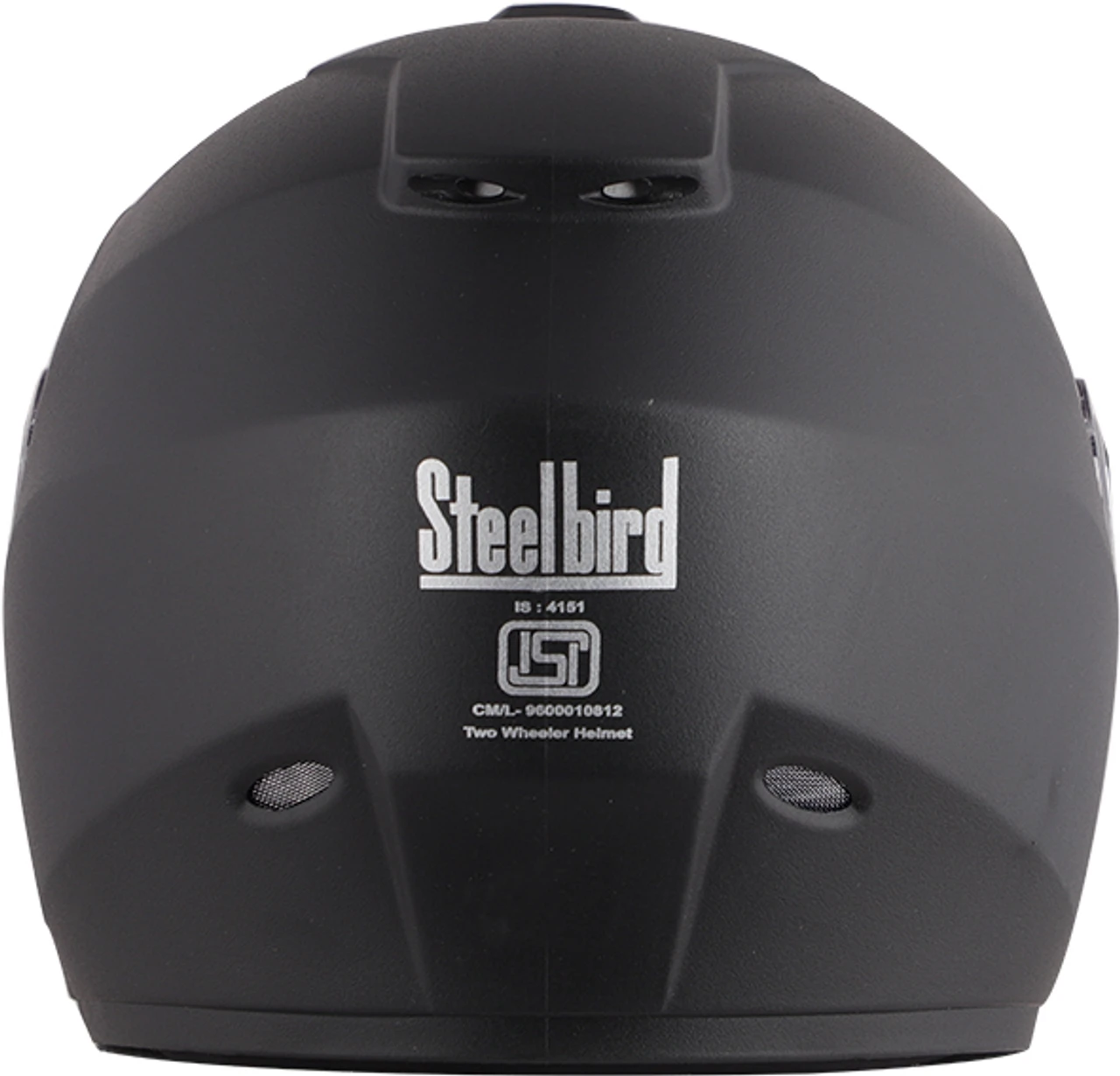 STEELBIRD SBH-11 ZOOM PLUS DASHING BLACK C/V (M) STEELBIRD SBH-11 ZOOM PLUS DASHING BLACK C/V (M)