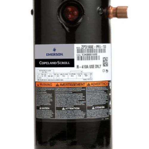 Compresor Copeland Scroll 10Ton R-410A 220V Trifasico - Zpt274Kcetf5