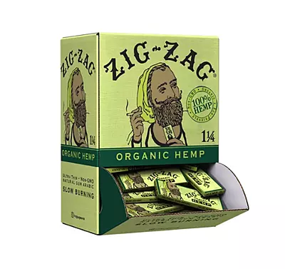 ZIG ZAG PAPERS | ORGANIC HEMP 1 1/4 PAPERS 48CT