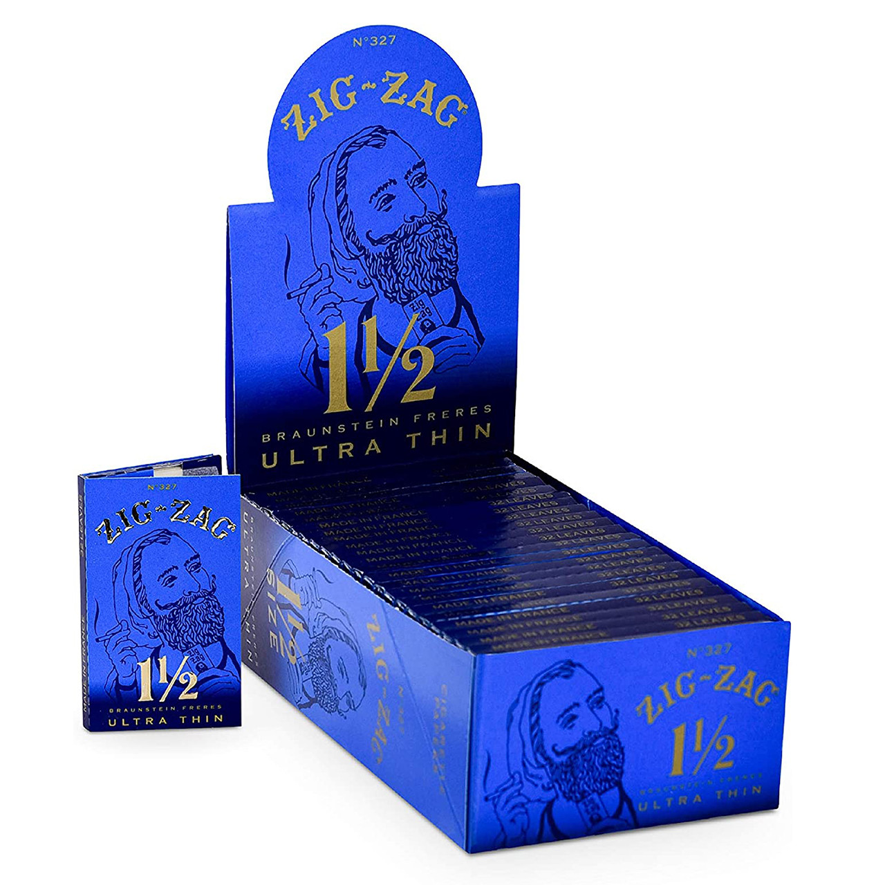 ZIG ZAG PAPERS | ULTRA THIN 1 1/2 PAPERS - 24CT