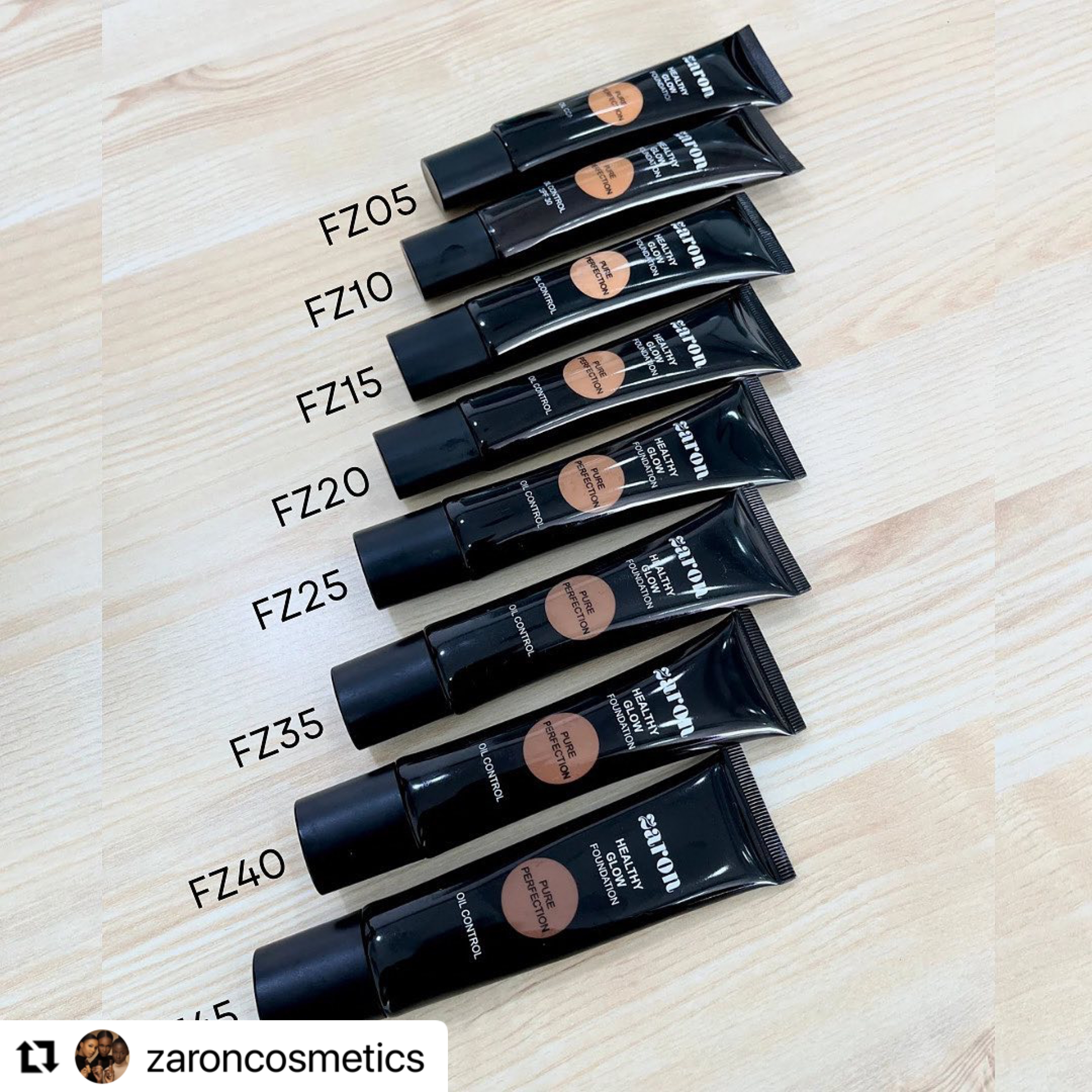 Zaron healthy Glow Foundation