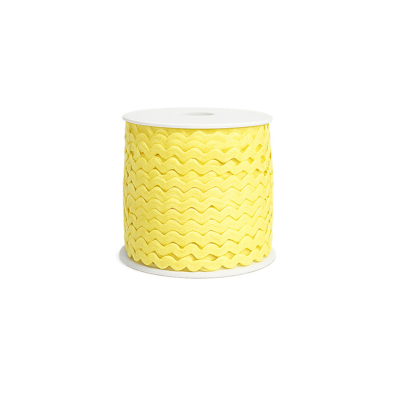 Zigzag Tela 5Mm  Amarillo  9308 Rollo X 100 Metros