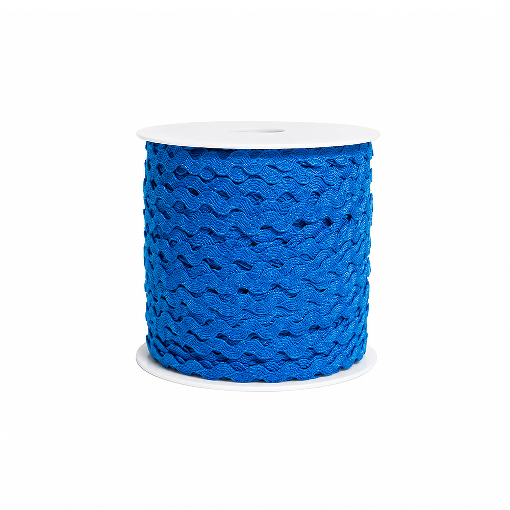 Zigzag Tela 5Mm Azul Rey 9348 Rollo X 100 Metros Zigzag Tela 5Mm Azul Rey 9348 Rollo X 100 Metros