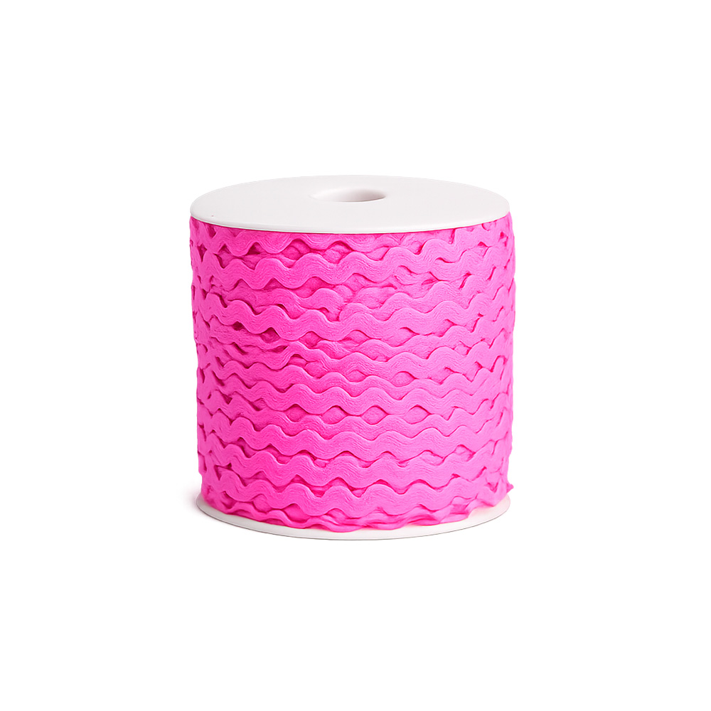 Zigzag Tela 5Mm  Fucsia 9322 Rollo X 100 Metros