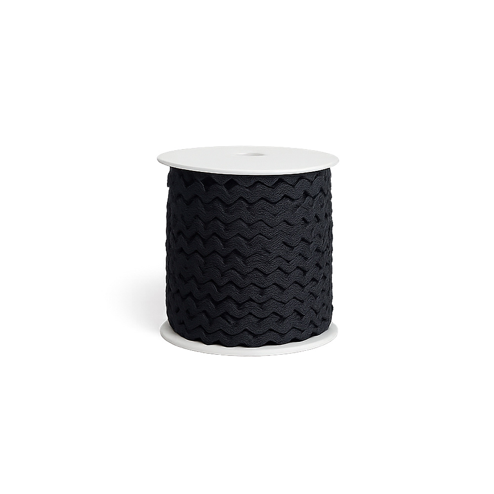Zigzag Tela 5Mm Negro 9361 Rollo X 100 Metros Zigzag Tela 5Mm Negro 9361 Rollo X 100 Metros