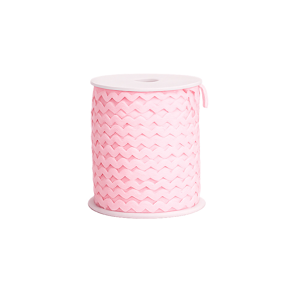 Zigzag Tela 5Mm Rosado Medi 9321 Rollo X 100 Metros Zigzag Tela 5Mm Rosado Medi 9321 Rollo X 100 Metros