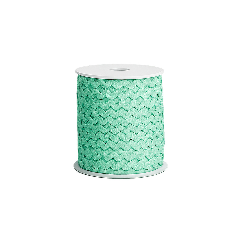Zigzag Tela 5Mm  Verde Limon 9332 Rollo X 100 Metros