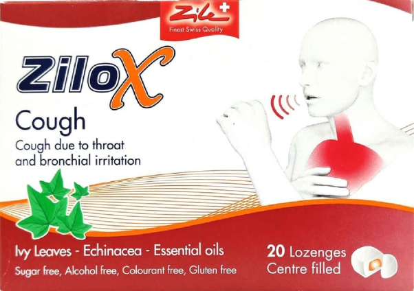 Zilox Echinacea Cough Lozenges