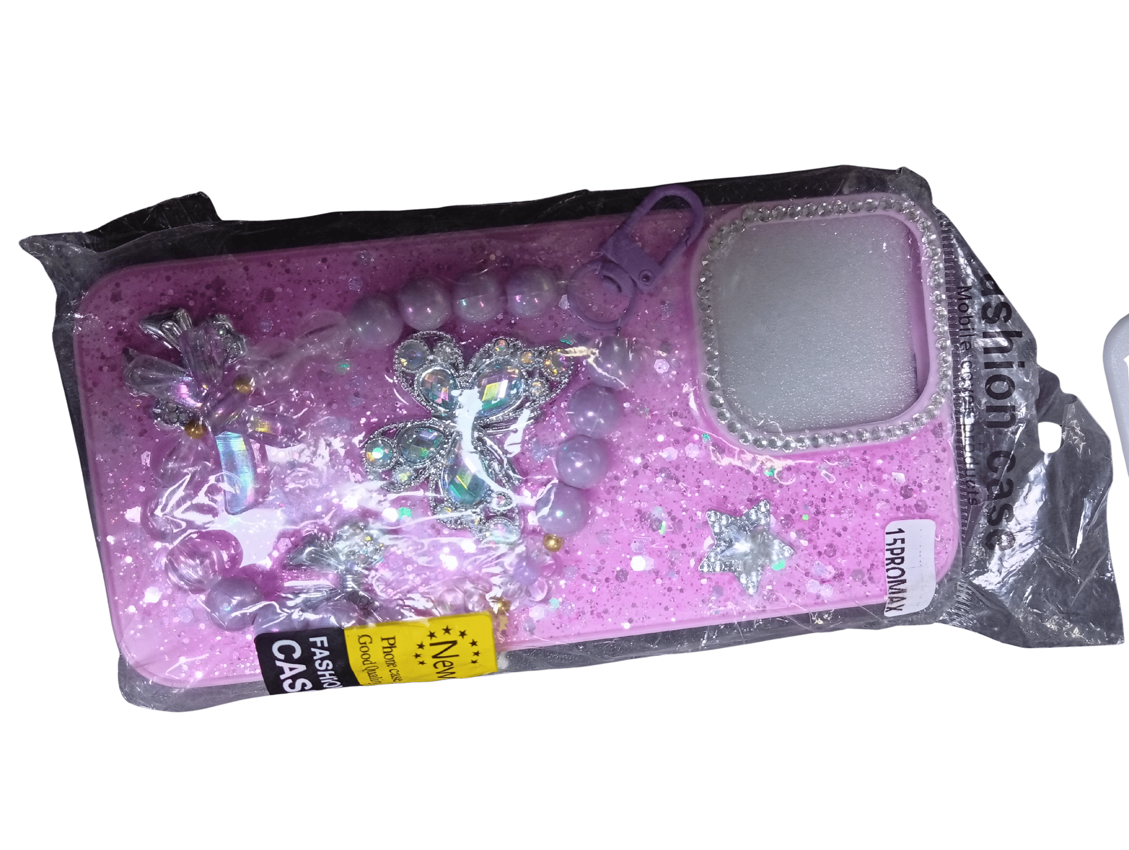 IPhone 15 Promax  Fashion Beaded Phone CASE
