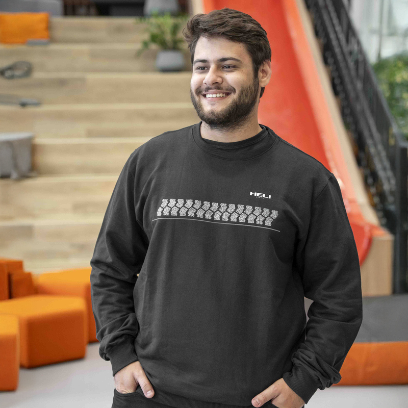 MOLETOM PRETO KIT PROPRIETARIO