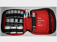 Two pockets, one zipper.