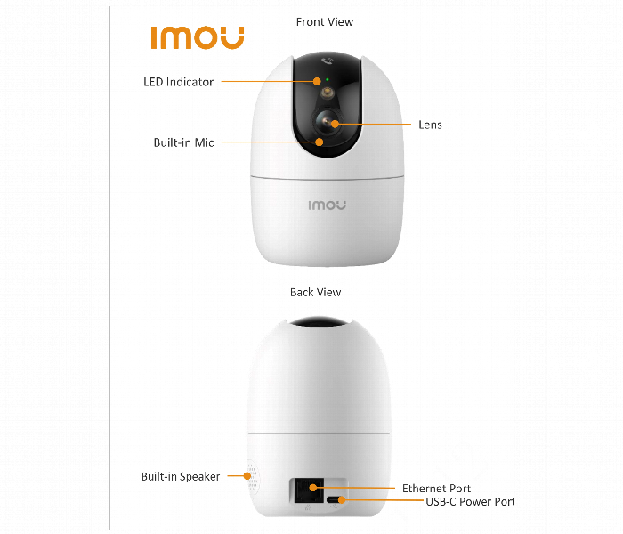 Ranger 2 Pro (8MP-Indoor-WiFi) Camera