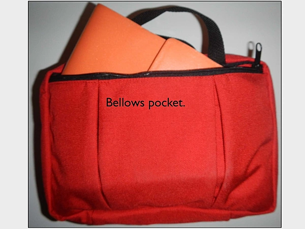 Bellows pocket