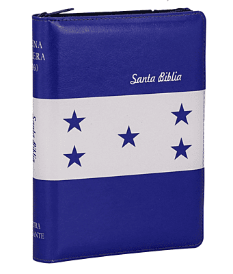 Biblia 14 puntos Bandera Honduras