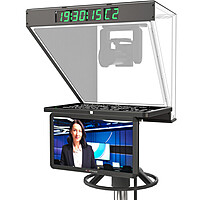 FORTINGE ROBO IP 19-HB 19" HIGH BRIGHTNESS STUDIO TELEPROMPTER with IP Input  for PTZ CAMERAS