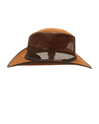 Arenas Bros Leather Mesh Carved Arenas Bros Leather Mesh Carved