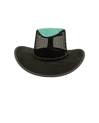 Arenas Bros Leather Mesh Turquoise