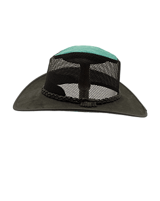 Arenas Bros Leather Mesh Turquoise Arenas Bros Leather Mesh Turquoise