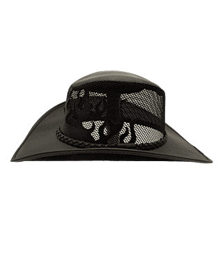 Arenas Bros Leather Mesh Black Flames Arenas Bros Leather Mesh Black Flames