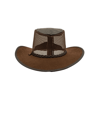 Arenas Bros Leather Mesh Brown Edge Arenas Bros Leather Mesh Brown Edge