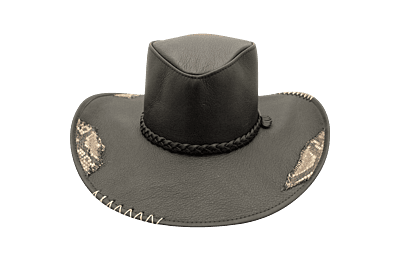 Rocky Bal Boa Snake Leather