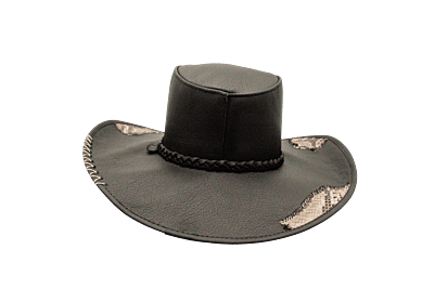 Rocky Bal Boa Snake Leather