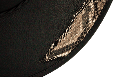 Rocky Bal Boa Snake Leather