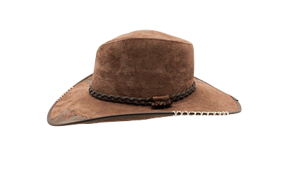 Ostrich Patched Hat